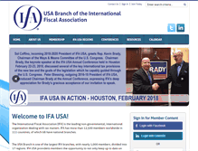 Tablet Screenshot of ifausa.org